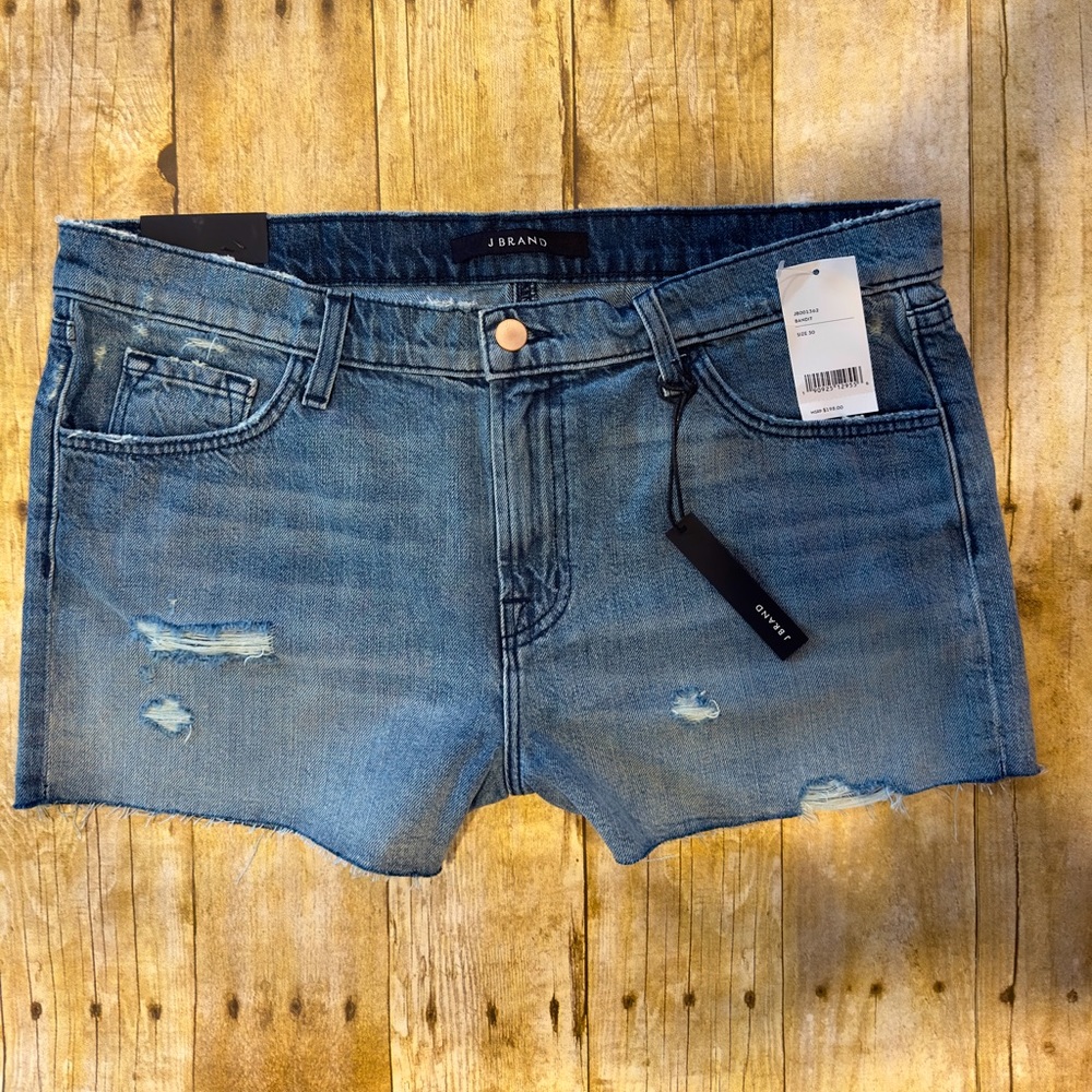 J Brand Bandit Short Low Rise Denim Shorts